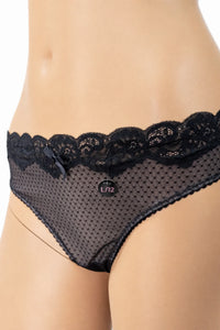 Дамски комплект бельо Hunkemöller с черна дантела – размер L – снимка 7