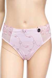 Hunkemöller дамско долнище XL в нежно розово с бродерия
