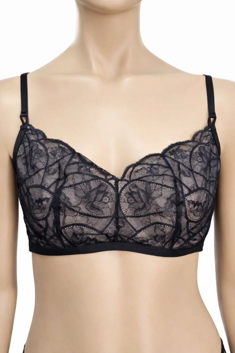 Оригинален сутиен Hunkemöller 85C с нежна дантела