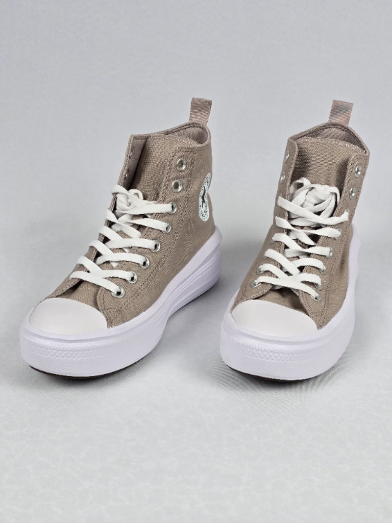 НОВИ Converse Chuck Taylor All Star Move High – Оригинални, Цвят Таупе