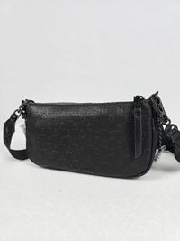 Нова дамска чанта Steve Madden BWEBBER Black Monogram – снимка 4