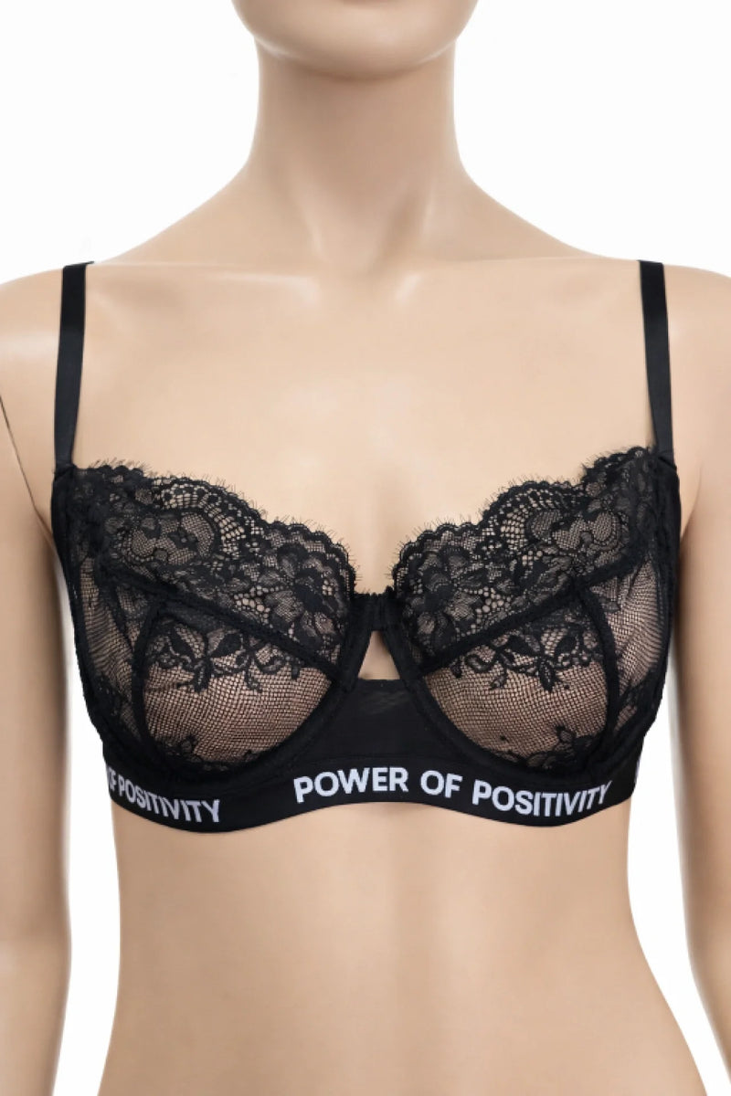 Сутиен Hunkemöller 80D с черна дантела и ластик