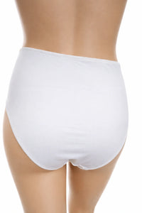 Hunkemöller дамски бикини 2XL – бели с дантелен акцент – снимка 4