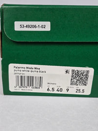 Чисто нови Puma Palermo Moda Wns – White/Black (Кожени) – снимка 8