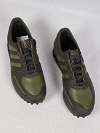 Оригинални мъжки маратонки Аdidas LA Trainer - Естествена кожа – снимка 2