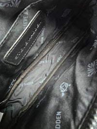 Нова дамска чанта Steve Madden BWEBBER Black Monogram – снимка 6
