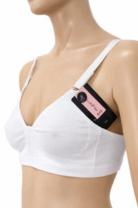 Hunkemöller бял сутиен 80B с меки чашки и регулируеми презрамки – снимка 2