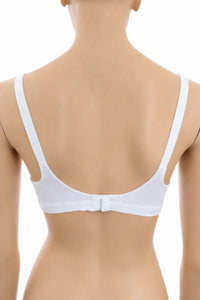 Hunkemöller бял сутиен 80B с меки чашки и регулируеми презрамки – снимка 3