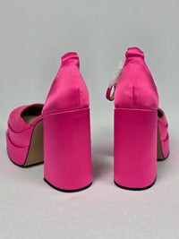 Нови Steve Madden Charlize сатенени платформи - №42 – снимка 3