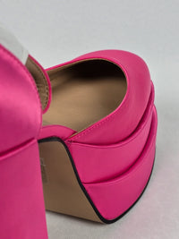 Нови Steve Madden Charlize сатенени платформи - №42 – снимка 6