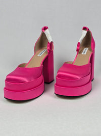Нови Steve Madden Charlize сатенени платформи - №42